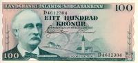 Gallery image for Iceland p40a: 100 Kronur