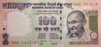 Gallery image for India p105c: 100 Rupees