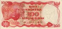 p122b from Indonesia: 100 Rupiah from 1984