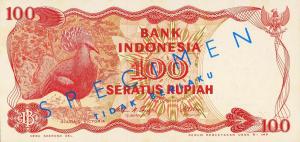 Gallery image for Indonesia p122s: 100 Rupiah