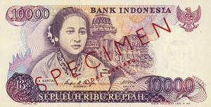 Gallery image for Indonesia p126s: 10000 Rupiah