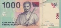 p141a from Indonesia: 1000 Rupiah from 2000