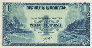 Gallery image for Indonesia p40r: 1 Rupiah