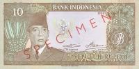 Gallery image for Indonesia p83s: 10 Rupiah