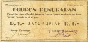 Gallery image for Indonesia pS262c: 1 Rupiah