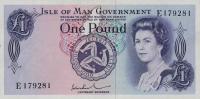 p29c from Isle of Man: 1 Pound from 1972