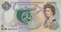 p42 from Isle of Man: 10 Pounds from 1983