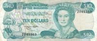 p46r from Bahamas: 10 Dollars from 1974