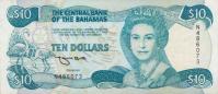 p53 from Bahamas: 10 Dollars from 1974