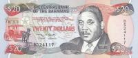 Gallery image for Bahamas p54Aa: 20 Dollars