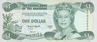 Gallery image for Bahamas p57a: 1 Dollar
