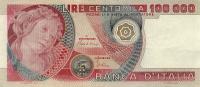 p108b from Italy: 100000 Lire from 1980