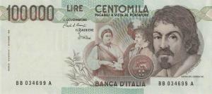 Gallery image for Italy p110a: 100000 Lire from 1983