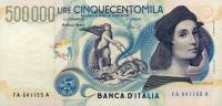 Gallery image for Italy p118a: 500000 Lire