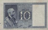 Gallery image for Italy p25c: 10 Lire