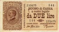 Gallery image for Italy p37c: 2 Lire