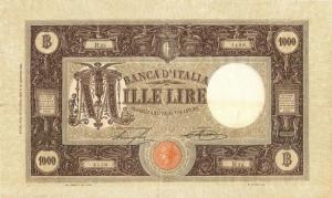p52a from Italy: 1000 Lire from 1926