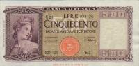 Gallery image for Italy p80a: 500 Lire from 1947