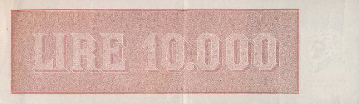 Back of Italy p87a: 10000 Lire from 1947