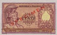 Gallery image for Italy p92s: 100 Lire