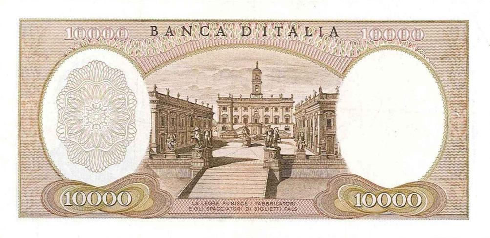 Back of Italy p97a: 10000 Lire from 1962
