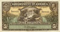 Gallery image for Jamaica p32a: 5 Shillings