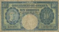 Gallery image for Jamaica p38c: 10 Shillings