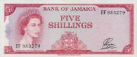 Gallery image for Jamaica p49a: 5 Shillings