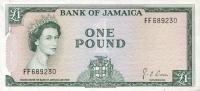Gallery image for Jamaica p51Ce: 1 Pound