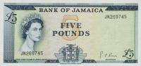 p52d from Jamaica: 5 Pounds from 1964