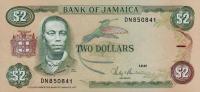 p69b from Jamaica: 2 Dollars from 1986