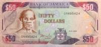 Gallery image for Jamaica p83d: 50 Dollars