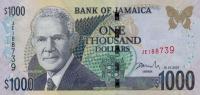 Gallery image for Jamaica p86e: 1000 Dollars