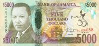 Gallery image for Jamaica p93: 5000 Dollars