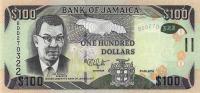 Gallery image for Jamaica p95c: 100 Dollars