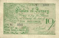 Gallery image for Jersey p5a: 10 Shillings