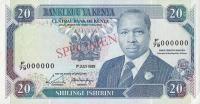 Gallery image for Kenya p25s: 20 Shillings