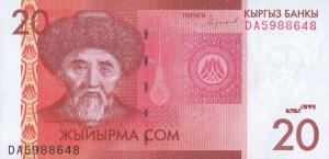 Gallery image for Kyrgyzstan p24b: 20 Som