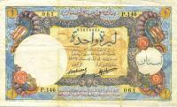 p15 from Lebanon: 1 Livre from 1939