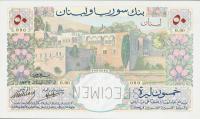 p19 from Lebanon: 50 Livres from 1939