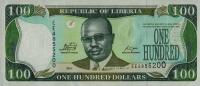 Gallery image for Liberia p30g: 100 Dollars