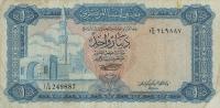 p35b from Libya: 1 Dinar from 1972