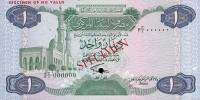 Gallery image for Libya p49s: 1 Dinar