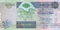 Gallery image for Libya p67b: 20 Dinars