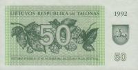 Gallery image for Lithuania p41a: 50 Talonas