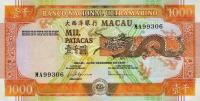 Gallery image for Macau p75a: 1000 Patacas