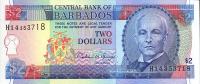 Gallery image for Barbados p46: 2 Dollars