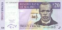 Gallery image for Malawi p44a: 20 Kwacha