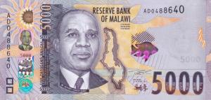 Gallery image for Malawi p71: 5000 Kwacha