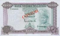 p18s from Malaysia: 1000 Ringgit from 1976